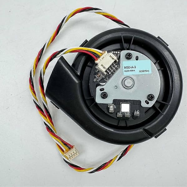 Viftemotormodul med ledningsnett for Dreame D10 Plus / D9 Max robotstøvsuger reservedeler Musta