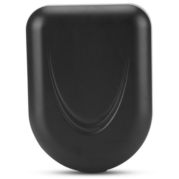 Høreapparatveske Vanntett bærbar fallmotstand Oppbevaringsboks for høreapparater Svart++/
