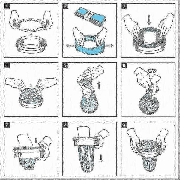 12X Kompatibel Refillkassette Kompatibel med Tommee Tippee XL Classic