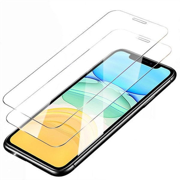 【BEMS】2pcs Tempered Glass Compatible with iPhone 12 Pro Max - Screen Protector Transparent transparent