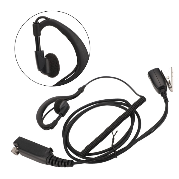 G Shape Headset Mic PTT Vahvistettu Plug and Play Hands Free Walkie Talkie kuuloke mikrofonilla PTT Sepura STP8000 ++