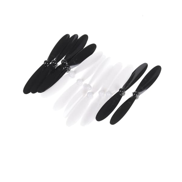 12 stk 55MM lang propell Kompatibel med HUBSAN X4 H107 H107C H107D