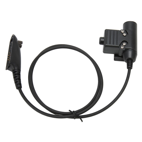 Radio Walkie Talkie Adapter Kabel Push to Talk U94 PTT Headset-kontakt for Motorola GP140 GP320 GP328 GP338 GP340 //+