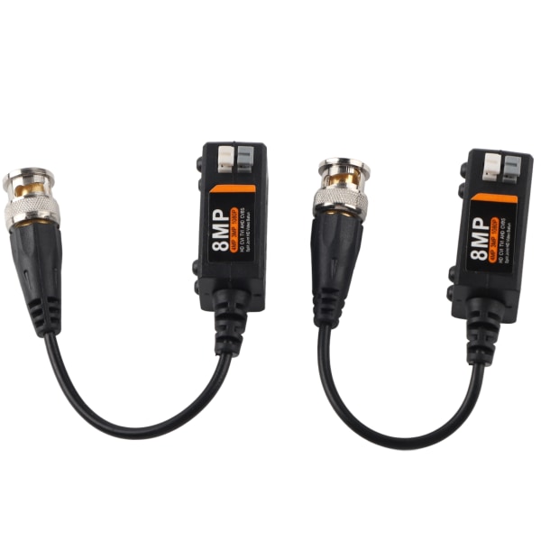 8MP High Definition Spliced Passiv Video Balun Transmission Twisted Pair Sändare