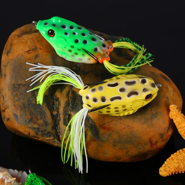 5 stk/boks Simulerings-tåke agn Fiske Lures Crank Bait Hook Tackle Agn For Utendørs Fiske