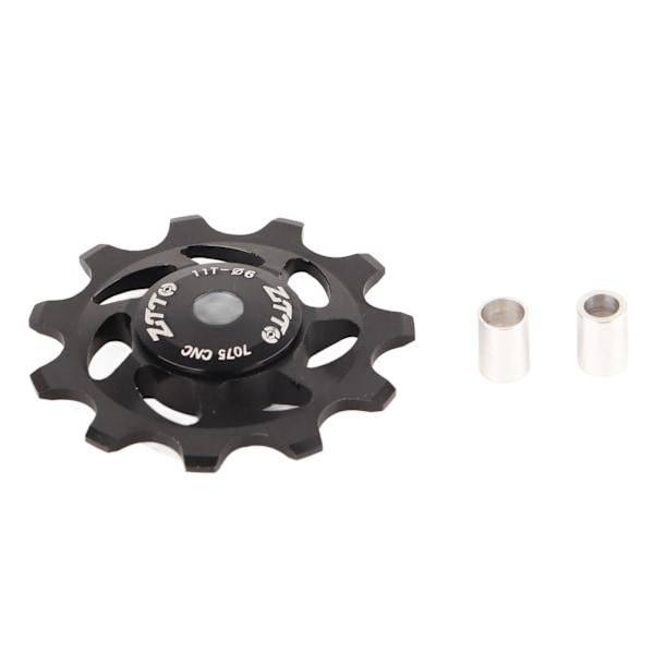 11T Jockey Wheel Rear Derailleur Pulley for Mountain Bike Bicycle Replacement Parts(Black)