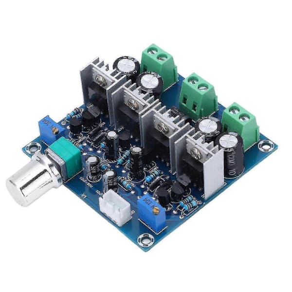 Klasse A analog krets effektforsterkerkort 2-kanals forsterkerkretsmodul DC24V 2A
