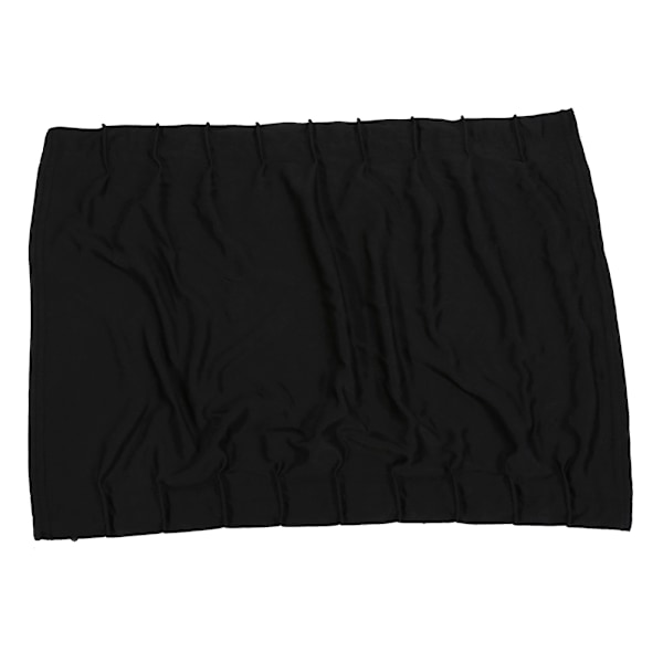 2 x 50s Solskydd för bilfönster Justerbar Solskydd Gardin Visir Valance Gardin Svart