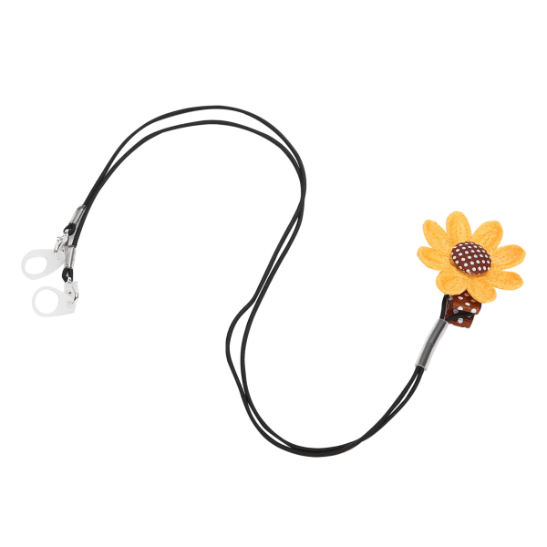 Blomstermønster Høreapparatclips Sødt bærbart høreapparat Hårklemme Nøglebåndstilbehør++/