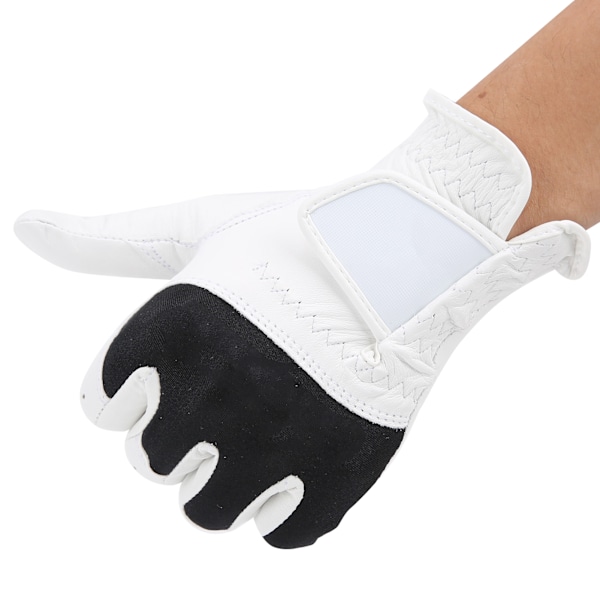 Vänsterhands Golfhandske Herr Cabretta Läder Grepp Halksäker Andningsbar Mjuk Sport Handskar (Handskar Yards 23# )