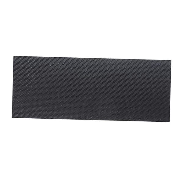 4x 125x75mm 0,5MM/1,0MM/2,0MM/3,0MM 3K kolfiberplattvävda paneler