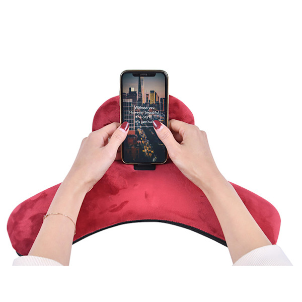 Tablet Pude Stativ til Telefon Pude Lap Stativ Blød Håndledsstøtte Pude Multi Vinkel Blød Pude Lap Stativ