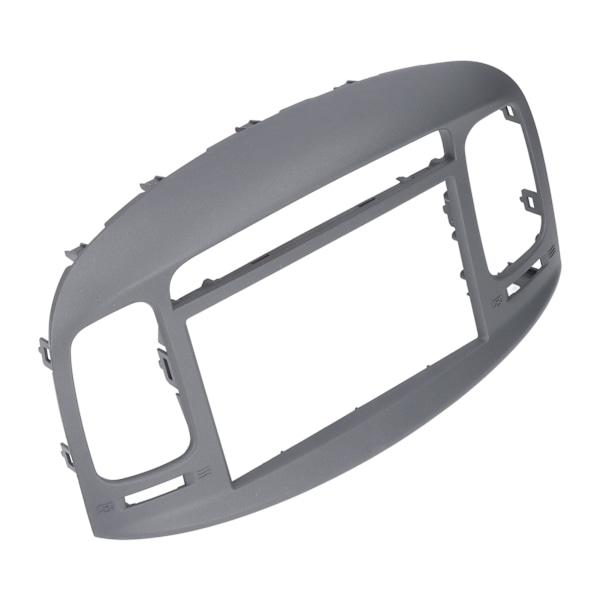 2DIN Bilstereo Radio Fascia Dash Panel DVD Ramme ABS Erstatning for Accent 2009‑2012