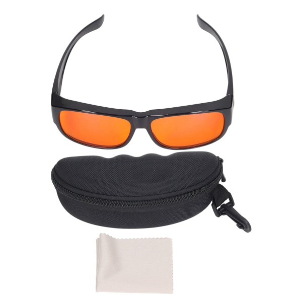 Blåt lysblokerende briller 400‑500nm Anti-stråling UV-resistente computerspillerbriller til læsefirkantede briller