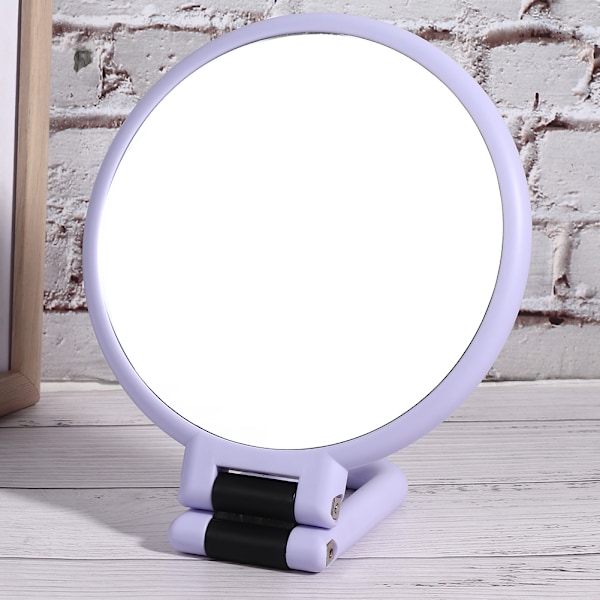 5X Suurennuslasinen Taittuva Säädettävä Kosmetiikkapiili Travel Portable Makeup MirrorPurple