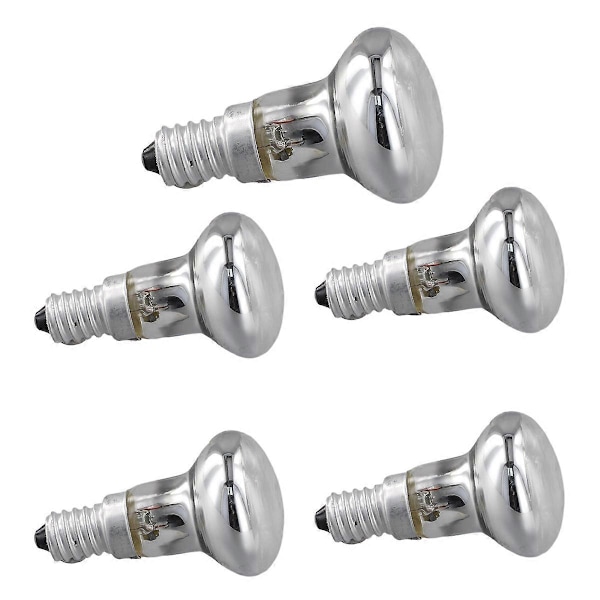 【BEMS】Laavalamppu E14 R39 30W Kohdevalaisin Heijastin Kohdevalopolttimot 5 kpl