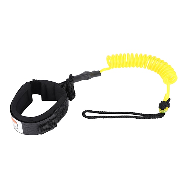 Stand Up Paddleboard 5mm Spiralformet Benrem / Surfboard Leash (gul)