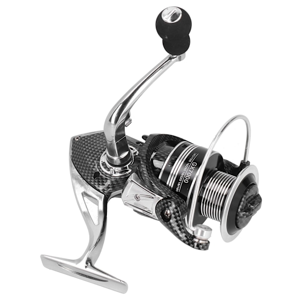 Metal Spinnefiskespule Havestang Gapless Duplex Leje Fiskesnøre Spoler TilbehørGX7000
