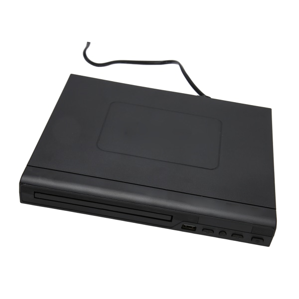 Mini HD DVD-afspiller Indbygget PAL NTSC USB 2.0 Interface Fjernbetjening Hjemme-CD-afspiller med RCA-kabel til TV 110‑240V EU-stik 0.0