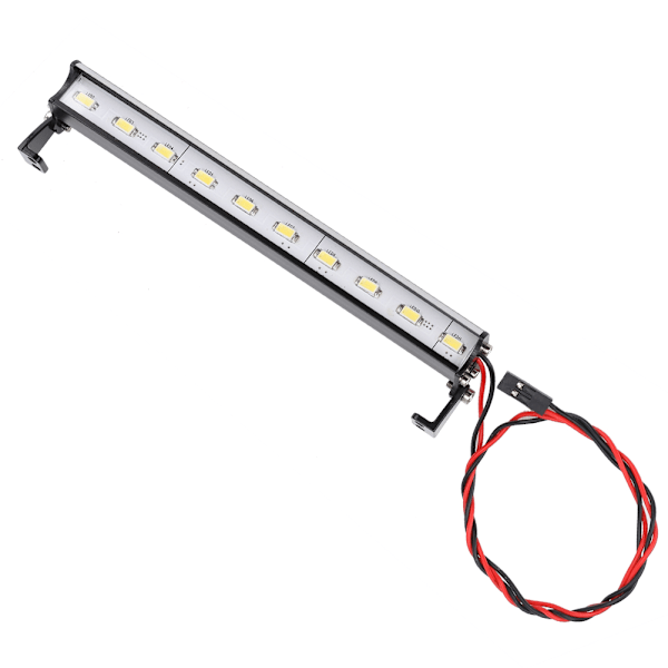 Fjernstyrt kjøretøytilbehør 135 mm Universal Høy Lysstyrke 10 LED 1/10 Modellbil Taklys