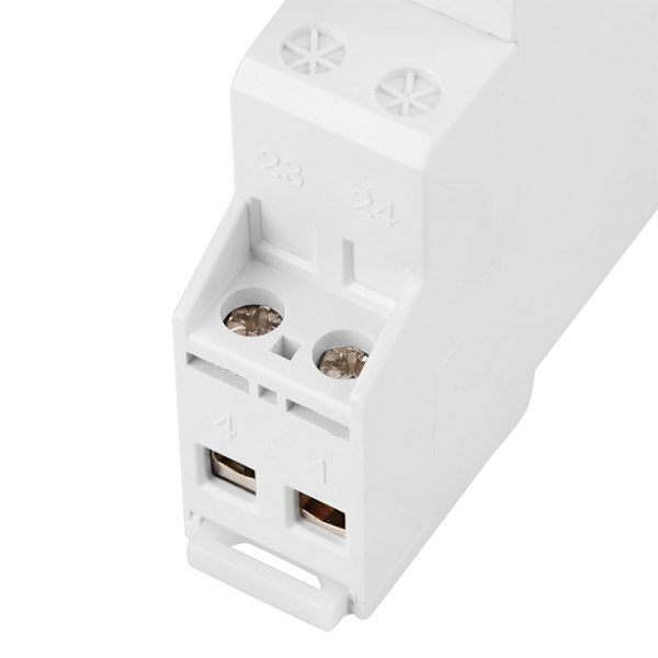 220V 5(30)A Digital 1-fas 2-ledare 1P DIN-skena Elmätare Elektronisk KWh-mätare