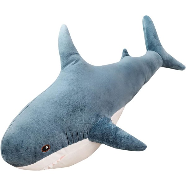 Giant Shark Pehmolelu Pehmeä täytetty eläinten lukutyyny syntymäpäivä