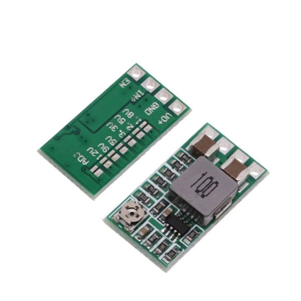 【BEMS】10 stk, MINI 97,5 % effektiv kompakt DC-DC Step-Down-modul: DC 4,5-12V til 5V 3A for bilbruk