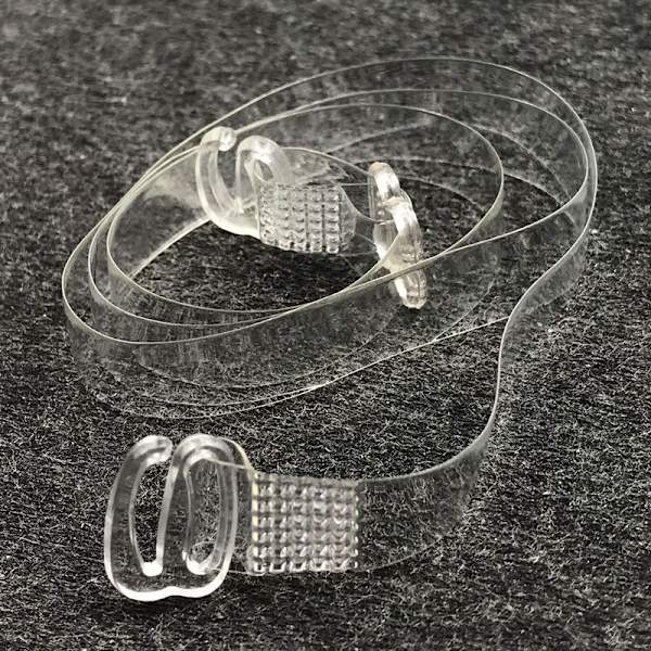 【BEMS】Diskrete 10 mm BH-stropper, 4-pakning Transparent Transparent 7