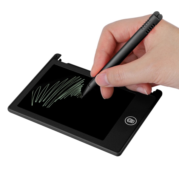 TIMH LCD 4,5 tuuman käsinkirjoitustaulun piirustustaulu lapsille/lapsille muistioluettelon muistutus musta