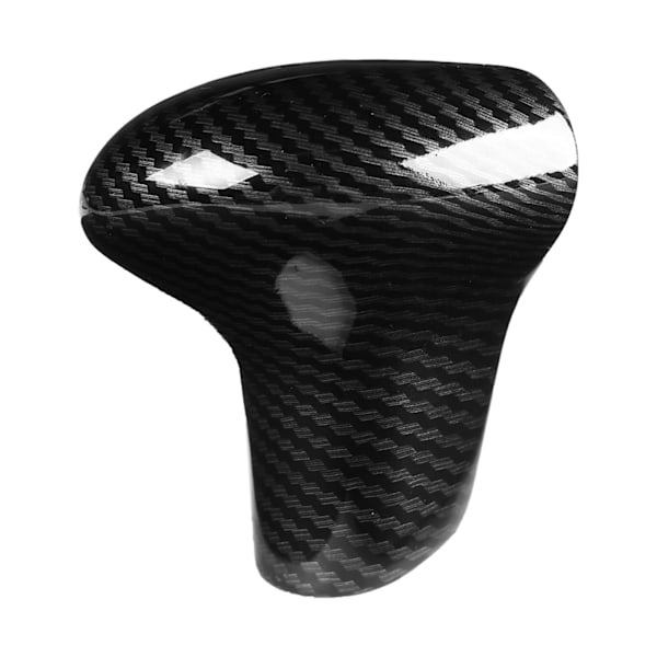 Carbon Fiber Style Interiör Shift Knop Cover Trim Passar för S6/S7 A6L A5 A7 A4L Q7 Q5