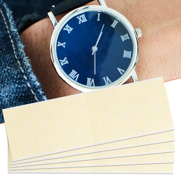 5 st Watch Dial Sticking Spots Rörelse Reparation Lim Pads Tejp Urmakare Verktyg