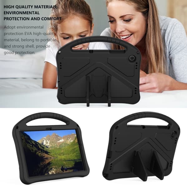 Samsung Galaxy Tab A9+ / A11+ EVA Stødsikkert Etui med Holder Svart