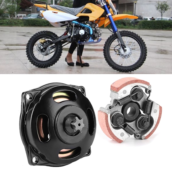 6-tänders kopplingstrumma växellådssats Passar för 47 49cc Mini Moto Quad Pocket Bike