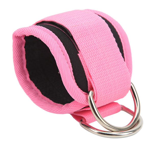 Ankelstyrke Træner til Mænd og Kvinder - Pink, med Dobbelt D-ringe og Gummibånd