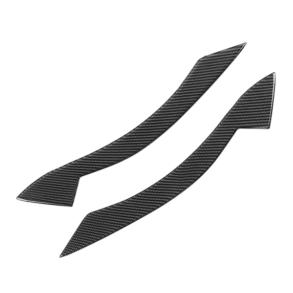 Par af Carbonfiber Forlygtepaneel Øjenlåg Enkel Installation Passer til Z4 E89 2009‑2015