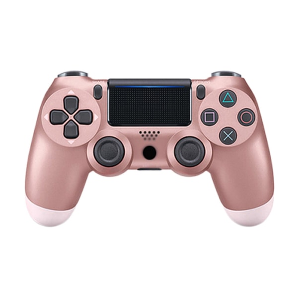 BE-PS4-Controller Wireless Bluetooth Vibration Konsole Boxed Game Controller-Roségold