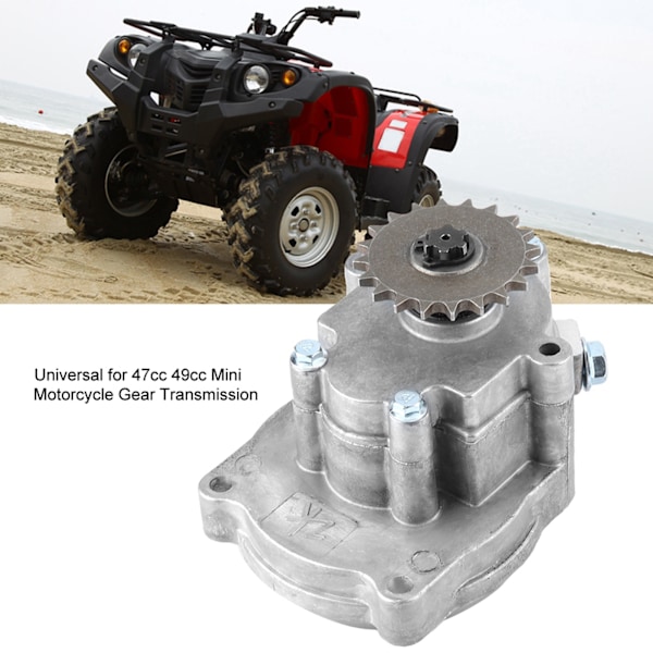 Växellådsreduktionslåda för 2-TAKTS Mini ATV 20T 43-49cc motor