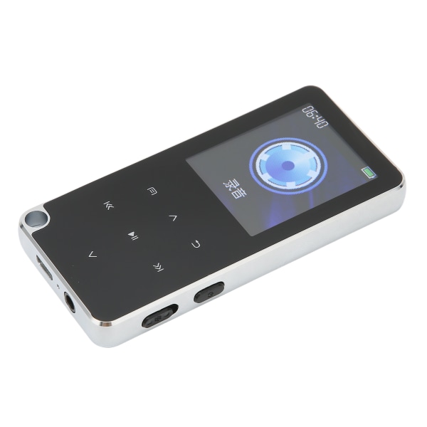 1,8 tommer digital musikafspiller Bluetooth 4.0 musikafspiller med optagefunktion til gående løb16GB ++