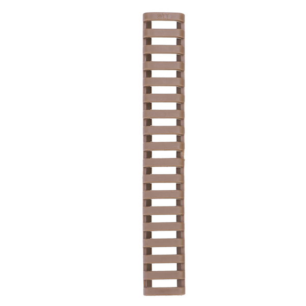 4 stk. Keymod Picatinny Ladder Gummi Skinne Dækning Håndbeskytter (Sandfarvet)