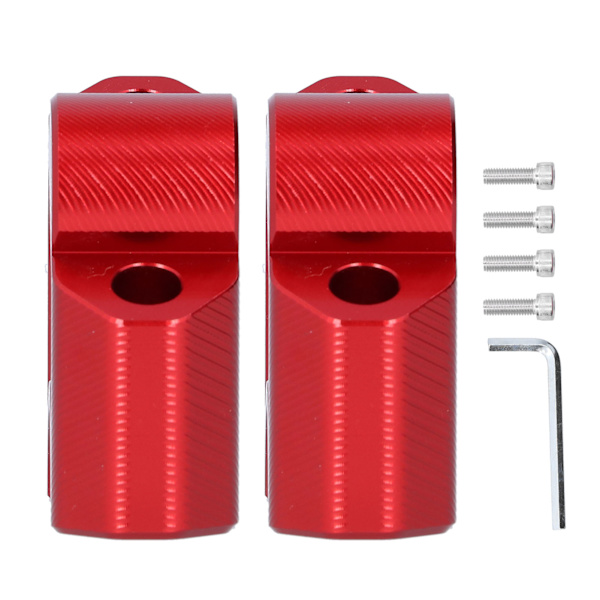 28 mm rød motorsykkelstyre Riser Passer for Benelli TRK251/502C/TRK502/502X/Cub BJ500/752S