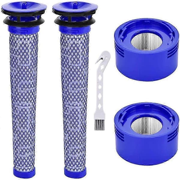 Erstatningsfilter Kompatibel med Dyson V7, V8 Animal Absolute Motorhead støvsuger, 2 HEPA-efterfiltre A