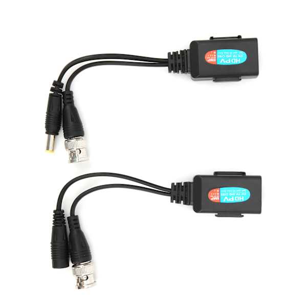 8MP HD Videobalun Koaksial Passiv for AHd CVi TVi CVBS TwistedPair Transceiver