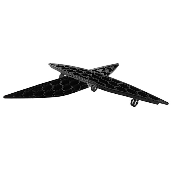 2 stk Blanke Svarte Bakre Bumper Reflektorer Honningkake-Sett Passer For MK7 2013‑2016