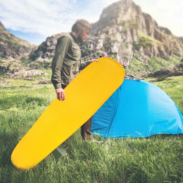 Ultralight Ulkoilma Ilmatäytteinen Nukkumismatto Leirintään Vaellukseen Retkeilyyn Ilmavuode
