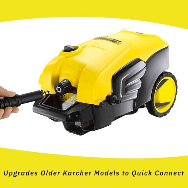Højtryksrenseradapter - M22 14 mm lynkoblingsadapter til Karcher K2-K7 - lynudløseradapter