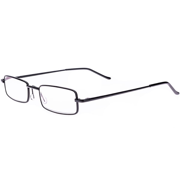 【BEMS】Reading Glasses with Strength (+1.0-+4.0) with Secure Storage Red Röd +2