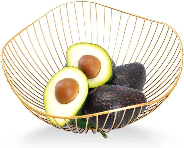 【BEMS】Fruktfat*lotusblad hög guld