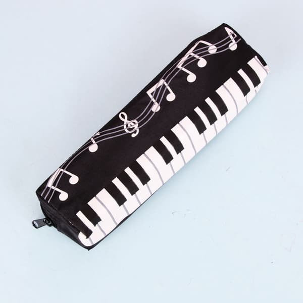 Pennfodral för piano och keyboard, pennväska med stor kapacitet