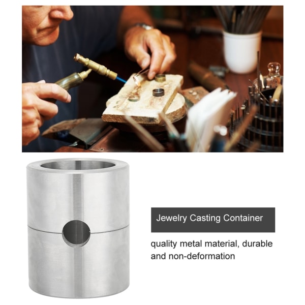 Smeltedigel for smykker, høy temperatur, DIY-støping
