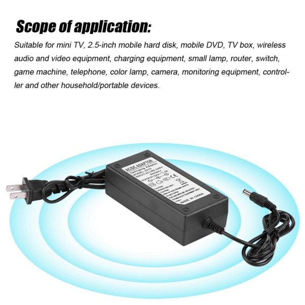TIMH Power Supply Switching Adapter 24V 1,5A AC Til Pulse Oplader Elektrisk Scooter 100-240V